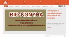 Desktop Screenshot of bekesikultura.hu